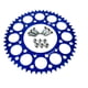 thumbnail image 2 of Corona Trasera Robusta Recambio Profesional Para Yamaha Wr 450F Wr 250F Azul 52T, 2 of 5