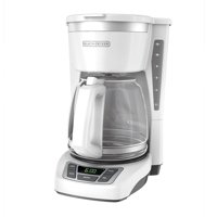 Cafetera Black+Decker Cm1160W Programable Para 12 Tazas, Blanca