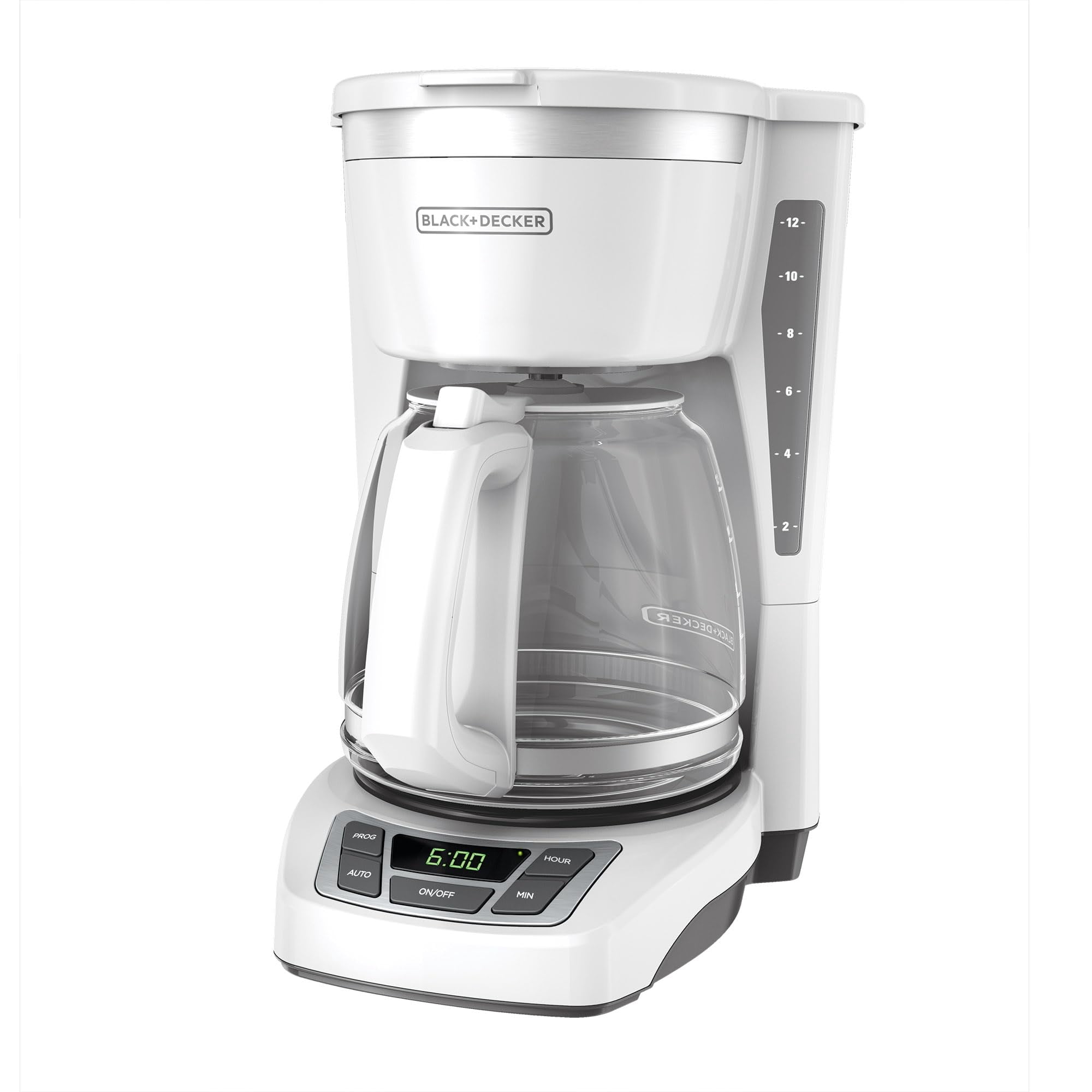 Cafetera Black+decker Cm1160w Programable Para 12 Tazas, Blanca