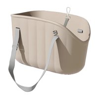 Ioensy - Bolsa De Transporte Para Gatos Al Aire Libre, Bolsa De Viaje Para Gatos, Para Cachorros, Perros Pequeños, Animales Pequeños, Color Blanco