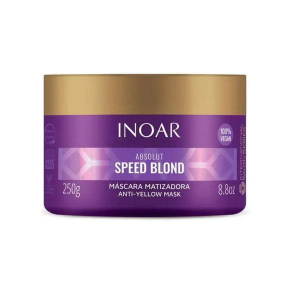 Máscara Matizadora INOAR Absolut Speed Blond 250g