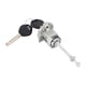 thumbnail image 4 of Conjunto de barril de cilindro de cerradura de puerta delantera, accesorios de repuesto para lado izquierdo del conductor llaves, cerradura de para X1, 4 of 5