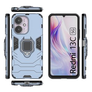 Foxdock Funda Antigolpes Para Xiaomi Redmi 13C 4G/5G – Protección Total Con Soporte Y Diseño Robusto