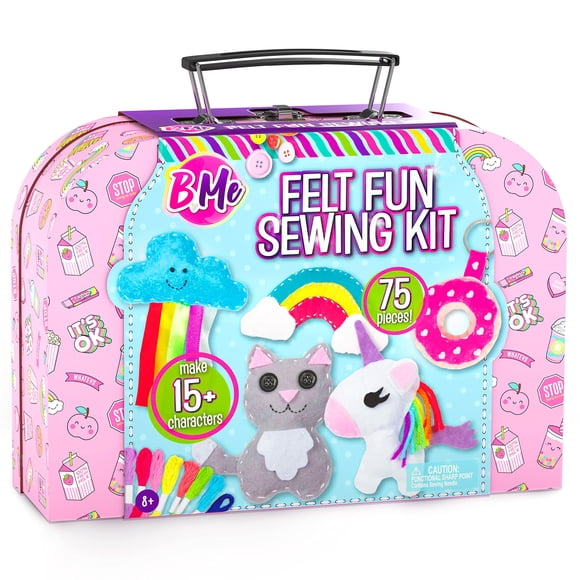 Kit de costura Creative Kids Craft para más de 15 personajes de más de 8 años