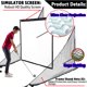 thumbnail image 3 of Simulador de golf Impact Screen + Shank Net | Obokidlyamor, 3 of 9