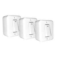 Fenix - Interruptor Simple Sobrepuesto 16A-250V Pack X 3