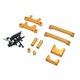 thumbnail image 1 of 1:18 Piezas De Repuesto Del Chasis Del Maletero Del Coche RC Para Wltoys A949 A959 A969 Dorado, 1 of 5