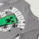 thumbnail image 2 of Polera Manga Larga Niño Creeper Sss Gris Minecraft, 2 of 4