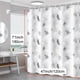 thumbnail image 1 of 1pc Shower Curtain With 12 Hooks, Waterproof And Mildew-Proof Bath Curtain, Bathroom Decor, Curtain For Windows, 1 of 5