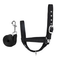 Ioensy - Brida De Toro, Arnés Para Cabeza De Toro, Cabestro De Nailon Para Ganado, Cabras Y Vacas, Talla M