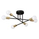 thumbnail image 4 of Lámpara De Techo De Ara?a De Hierro Forjado Nórdico De Luz De Techo Para Decoración Del Hogar Negro Dorado, 4 of 5