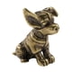 thumbnail image 5 of Mini figura de perro de latón, adorno práctico para decoración de té, mascota, escultura Feng Shui, estatua de animal para escritorio de oficina y ami, 5 of 5