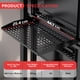 thumbnail image 3 of Estante para rack de servidor Pyle 19" 1U de metal ventilado 7 x 25 cm, 3 of 7