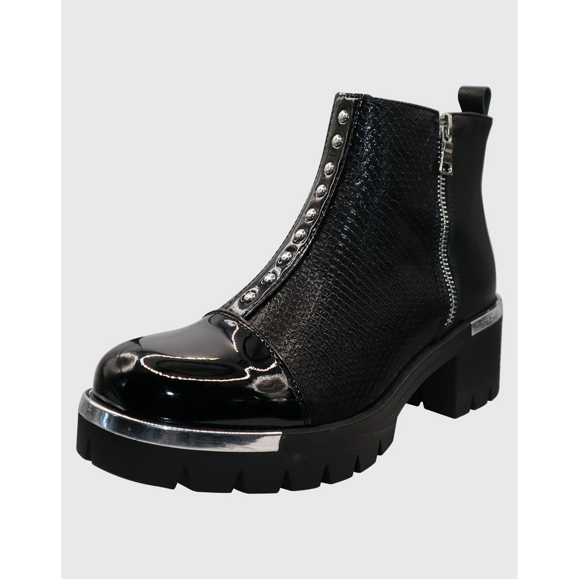 Danicolle Calzado - Botin Negro Tri Elasticado