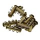 thumbnail image 1 of 10 Unids Multi 3 Strand Slide Lock Magnetic Tube Latón Cierres DIY Hacer Bronce, 1 of 5