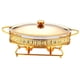 thumbnail image 4 of Chafing Dish Buffet Set Catering Calentador De Alimentos Para Eventos Fiesta Banquete Cocina Aureate, 4 of 5
