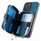thumbnail image 5 of Funda Tipo Cartera con Correa Cruzada para iPhone 15 Plus Protección Contra Golpes Azul, 5 of 6