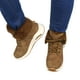 thumbnail image 3 of Zapatilla de Mujer Invierno 32 Yassne Marron Claro, 3 of 5