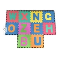 Genérico - Set 2 Alfombras Goma Eva Armable Didactico Infantil Lau