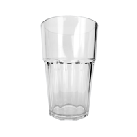 Gastroplast - Set De 6 Vaso Policarbonato Transparente 300 Ml Linea Casablanca