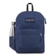 thumbnail image 2 of Mochila JanSport Cross Town azul marino con compartimento para portátil, 2 of 5