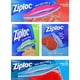 thumbnail image 1 of Bolsas de plástico Ziploc, paquete variado, cierre con cremallera, 54 x 1 L, 38 x 3,8 L, 1 of 2