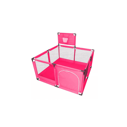 Genérico - Corralito Plegable Para Bebé, Corral De Seguridad, Rosado