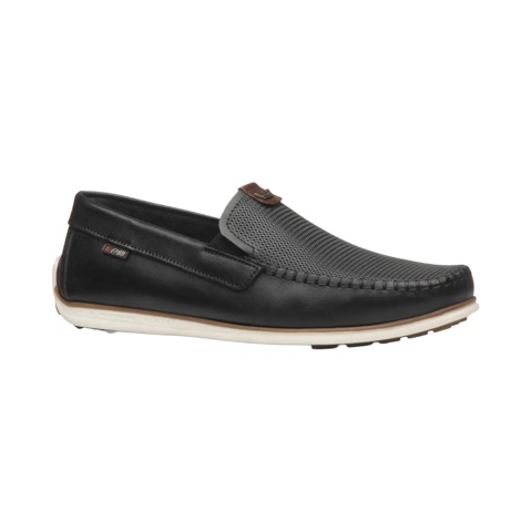 Mocasines Pegada Negro De Hombre 142002-02 - Talla 42