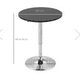 thumbnail image 2 of Mesa Bar de Altura Regulable 80 CM MDF Color Negro, 2 of 2