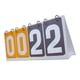 thumbnail image 5 of 4 Dígitos Flip Score Board Juego Grande Para Pelota De Tenis Baloncesto Voleibol Amarillo Gris, 5 of 5