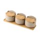 thumbnail image 5 of Condimento, Caja De Condimentos, Azucarero De Porcelana Para Café, Especias, Barra De Café, 3 Piezas, 5 of 5