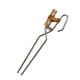 thumbnail image 1 of Pinzas De Fuego Fogata Leña Chimenea Pinzas Para Cocinar Cocina, 1 of 5