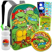 Mochila Teenage Mutant Ninja Turtles De 15 Pulgadas Con Set De Lonchera