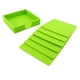 thumbnail image 3 of tazas de vasos cuadrados taza de silicona tazas de taza de sostenedor de estera de té taza de té verde, 3 of 5