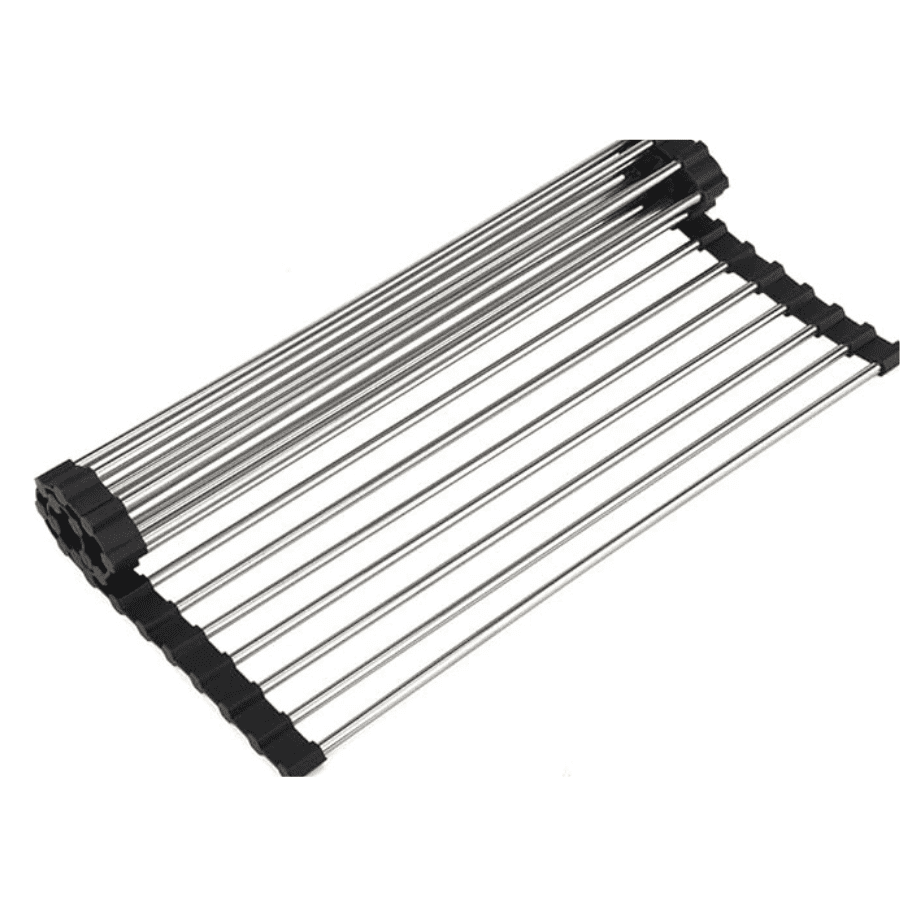 Aventura Store - Escrurridor De Fregadero Platos Frutas Acero Inoxidable Retractil