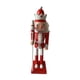 thumbnail image 1 of Figuras De Soldado Navide?o Artesanales De 9,84 Pulgadas De Alto Para El Festival De Halloween, Rojo Y Blanco, 1 of 5