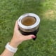 thumbnail image 5 of Mate Imperial De Calabaza Con Cuero y Virola De Alpaca negro Distinto, 5 of 8