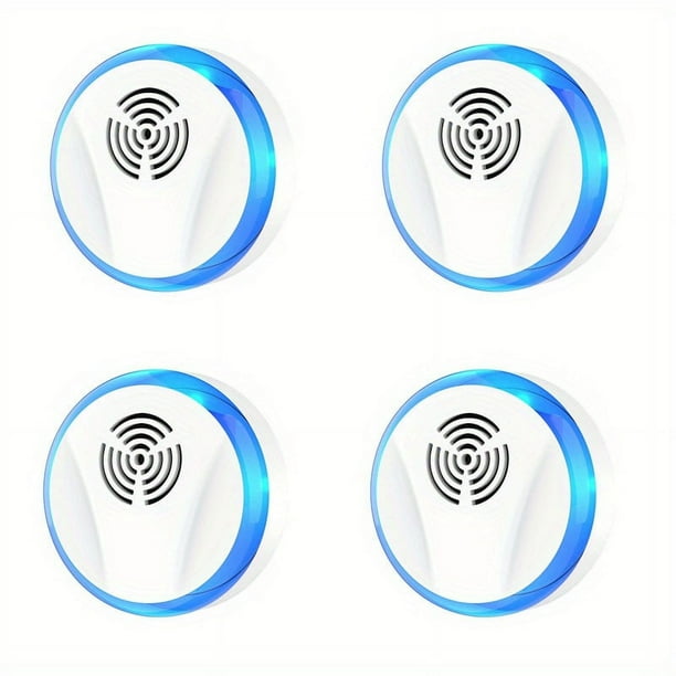 Drive Away Rats with Ease - Get 2pcs/4pcs of Ultrasonic Rat Repellent with Electronic Frequency Conversion for Indoor Use in Home, Kitchen, Office, Hotel, and Warehouse