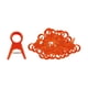thumbnail image 4 of 100 Piezas Clips Para Plantas De Jardín Abrazaderas Para Flores Clips Para Tallos De Enredadera Para Rosas 2,0 Cm Rojo, 4 of 5