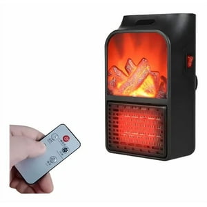 Linea Sport - Mini Calefactor Portátil Con Control Y Timer De Apagado 400W