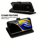 thumbnail image 1 of For Galaxy Note 8 Note 9 Note 10 Note 10 Plus Note 20 Note 20 Ultre Wallet Case, [Included Glass Screen Protector][RFID Blocking] Flip Folio Leather Cell Phone Cover With Credit Card Holder For Samsun, 1 of 3