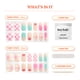 thumbnail image 3 of Tiras de gel para uñas heyhae Heyhae, dulce semicurado, 3 of 7