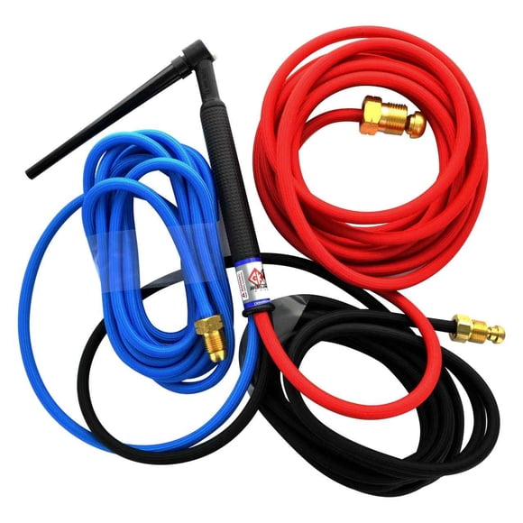 Antorcha de soldadura TIG CK Worldwide CK20-12SF 250A 3m Red Metal