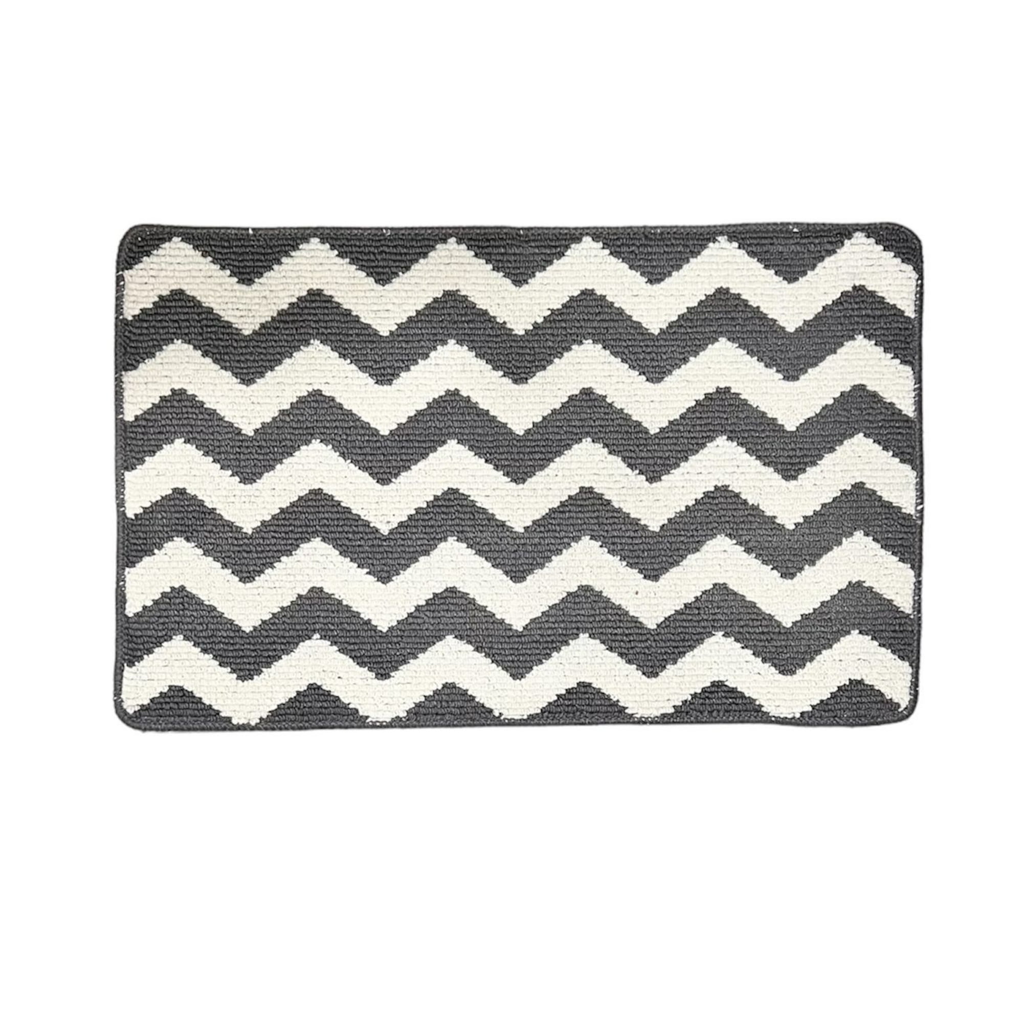 Oem - Alfombra De Entrada Hogar Limpiapiés Decorativa 80x50cm G