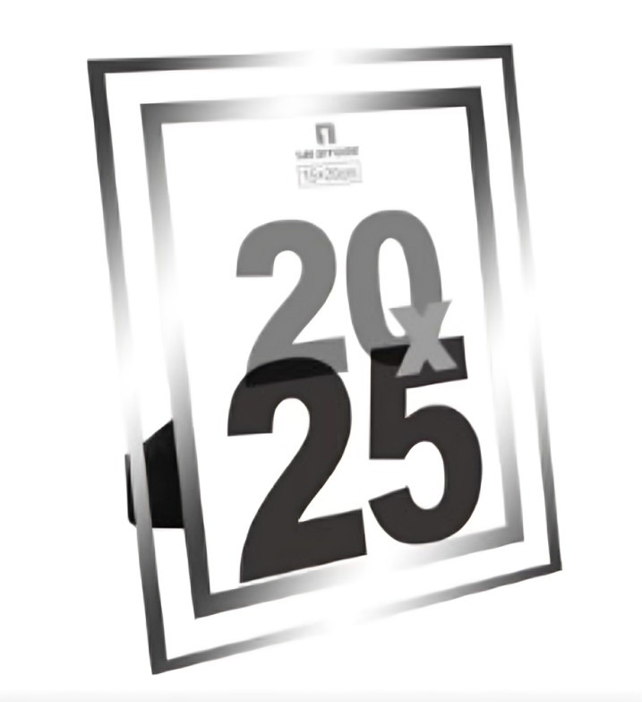 Genérico - Marco De Foto Cristal 20X25 Cm