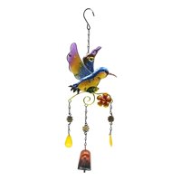 Genérico - Colgante Jardín Colibrí Vidrio Y Cobre