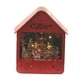 thumbnail image 3 of Casa De Nieve De Navidad Regalo De Navidad Para Niños Cabaña De Troncos Brillante Para Fiesta Casa De Vacaciones S Rojo, 3 of 5