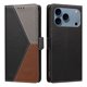 thumbnail image 4 of Funda con Solapa para iPhone 17 Pro, Diseño Tricolor con Ranuras, Negro, 4 of 6