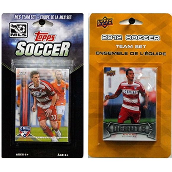 Collectables Dallas Equipo Fc Mls Sets Tarjetas X2 Collection