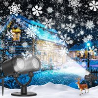 Proyector De Copos De Nieve Navideños Hostreat 2024 Mejorado